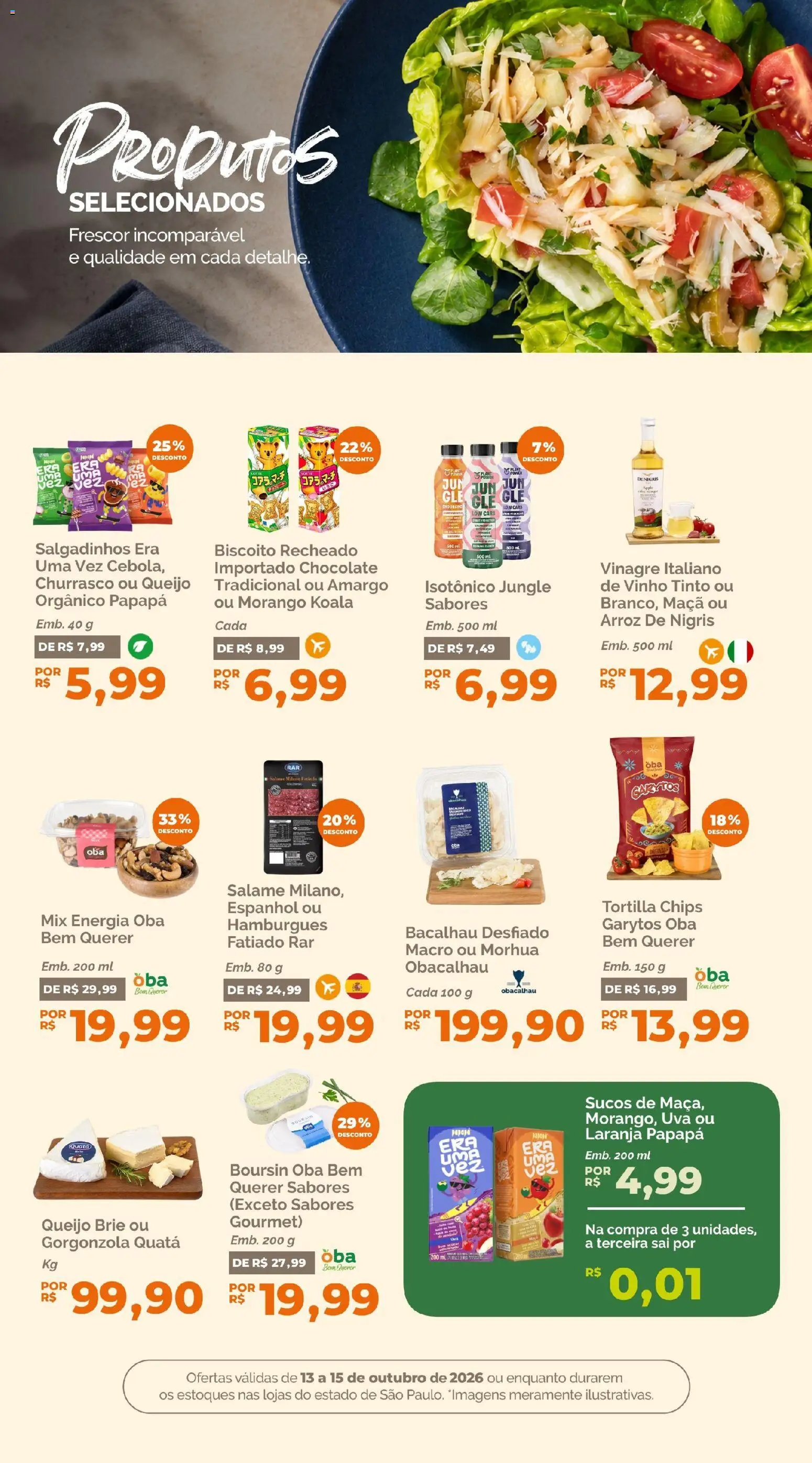 Oba Hortifruti Folheto - válido de 13/10/2026 | Página: 9