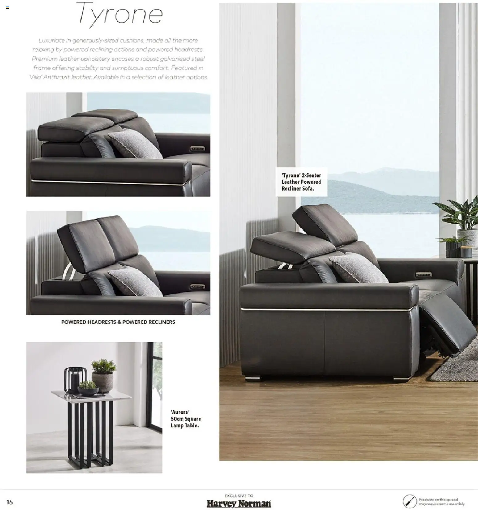 Harvey Norman catalogue - valid from 12.02.2026 | Page: 16 | Products: Lamp, Recliner