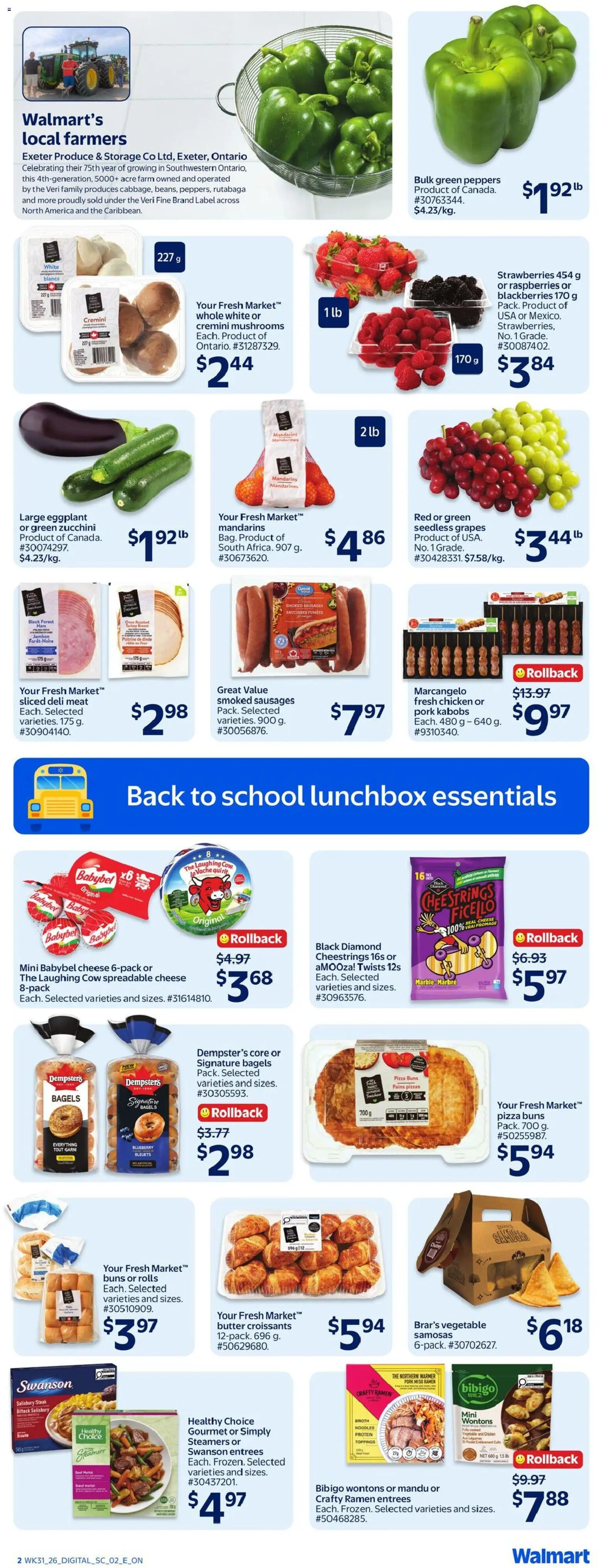Walmart flyer valid from Aug 27, 2026 | Page: 6