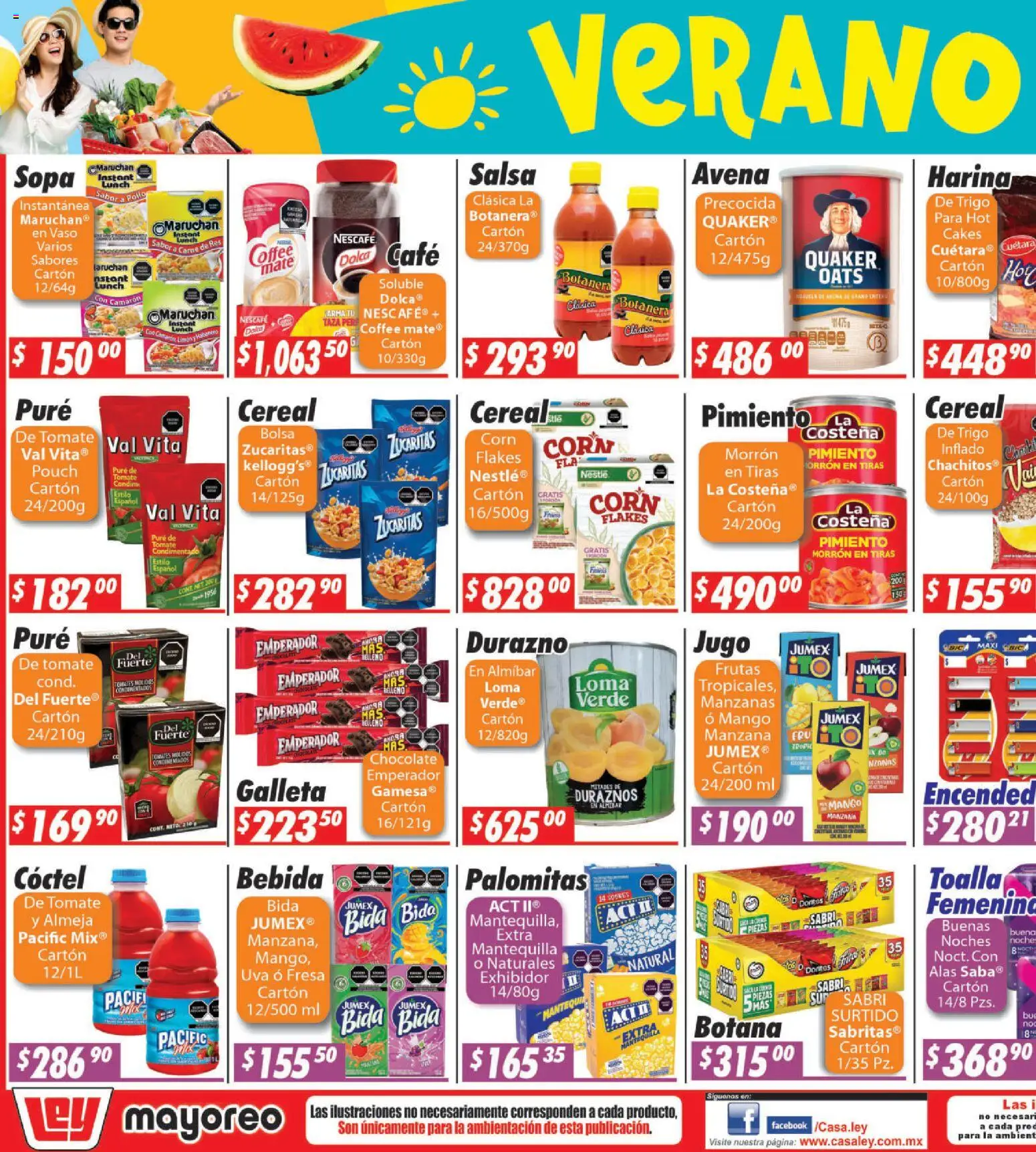 Nuevas ofertas de Casa Ley válidas en toda la República Mexicana desde el 24/08/2026. ¡Encuentra las mejores ofertas en Casa Ley folleto Nogales! | Página: 1