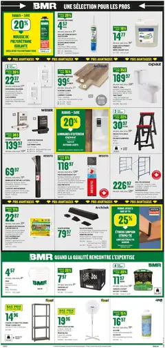 Preview of BMR weekly flyer / circulaire from shop BMR valid from 11.06.2026 | Page: 2 | Products: Iron, Fan, Box, Milk