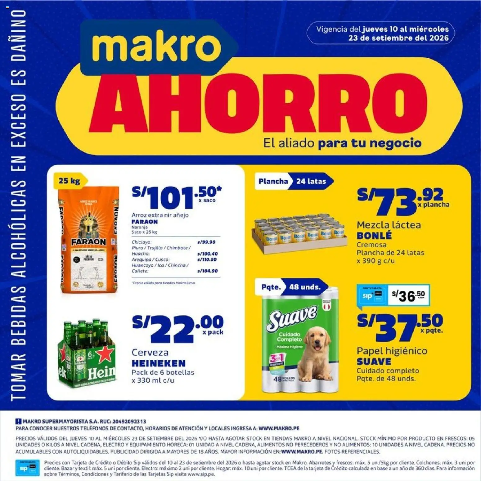 Catálogo Makro válido desde 10/09/2026 | Página: 1