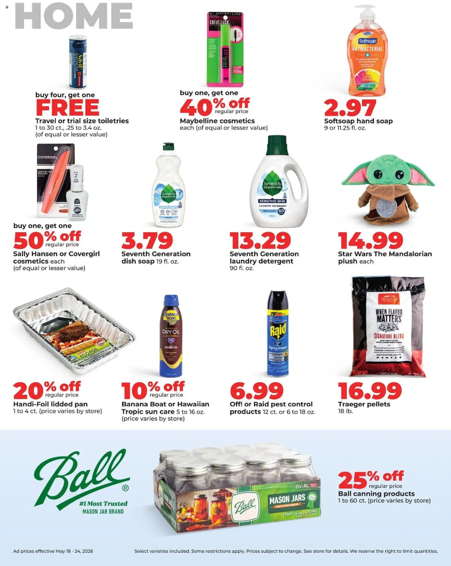 HyVee Weekly Ad - valid from 18.05.2026 | Page: 39 | Products: Pan, Oil, Soap, Detergent