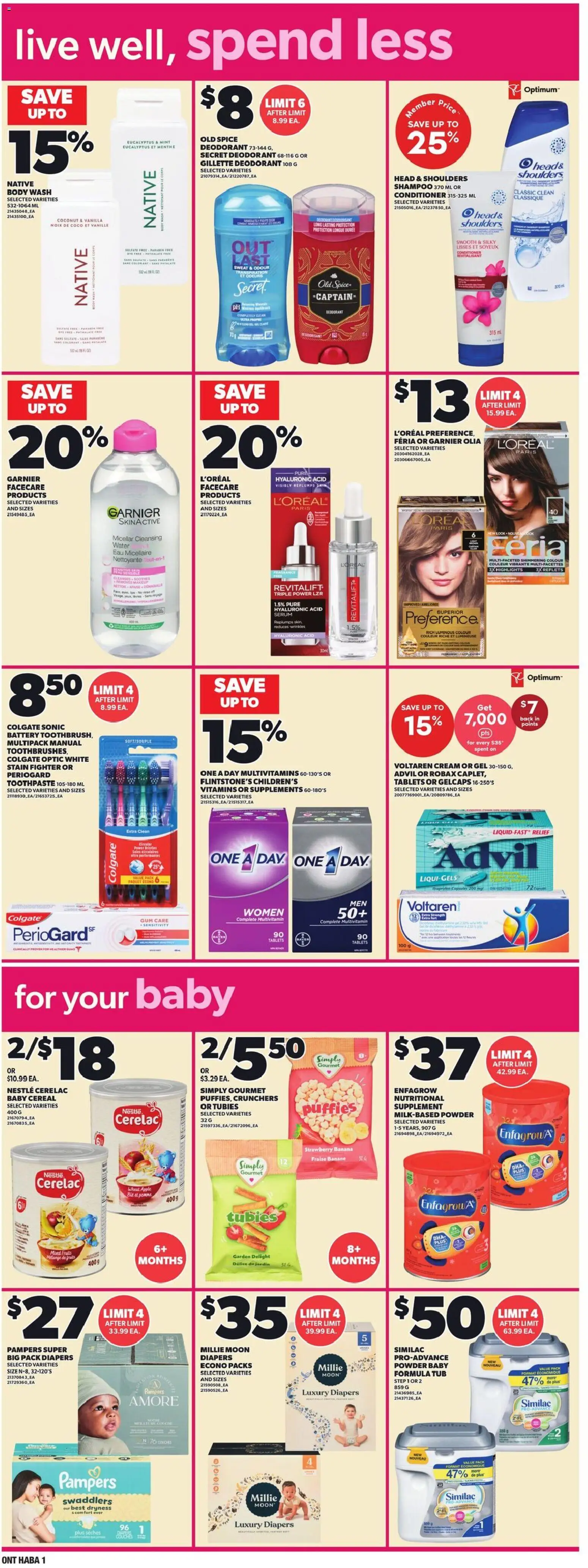 Zehrs flyer valid from Jul 23, 2026 | Page: 11 | Products: Coconut, Multivitamin, Body wash, Vanilla