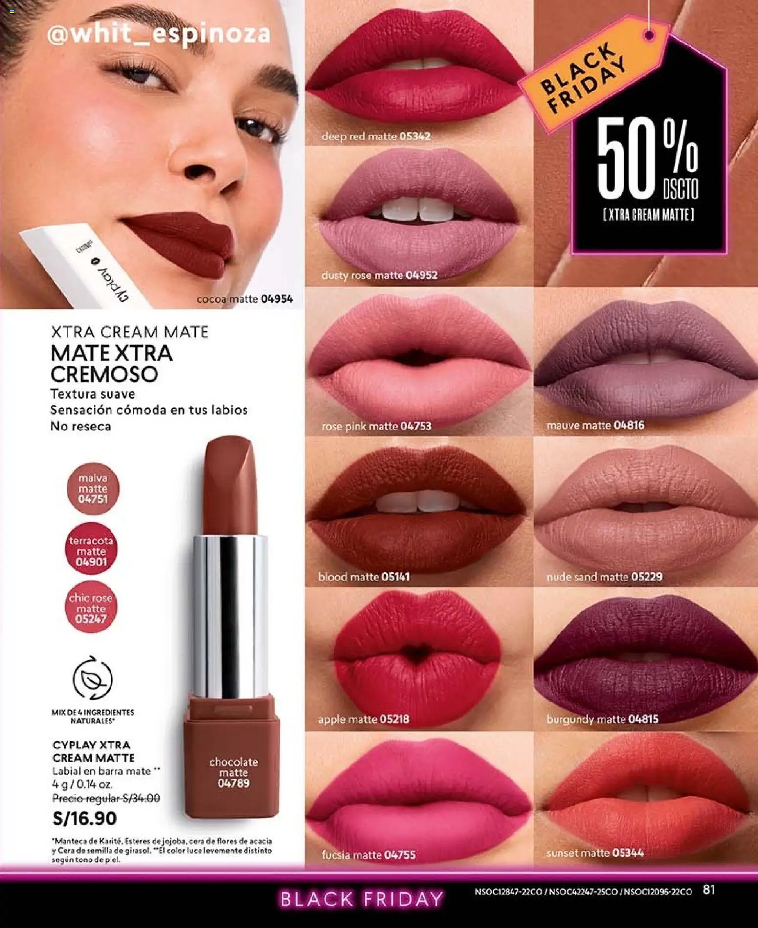 Catálogo CyZone válido desde 03/10/2026 | Página: 81 | Productos: Cómoda, Chocolate, Ingredientes, Flores