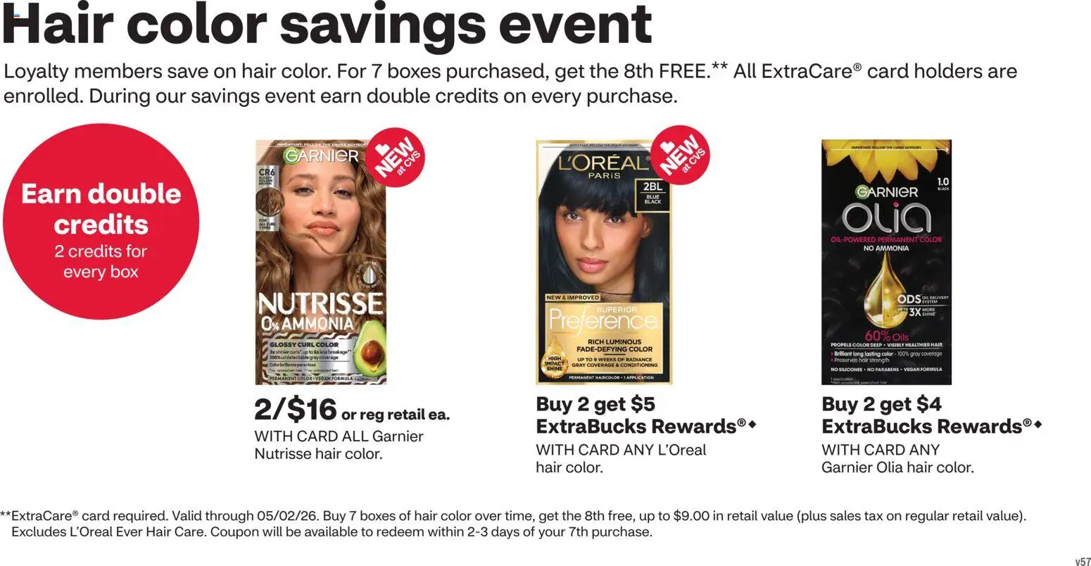 CVS Pharmacy Weekly Ad - WA - valid from 19.04.2026 | Page: 6 | Products: Box, Hair color
