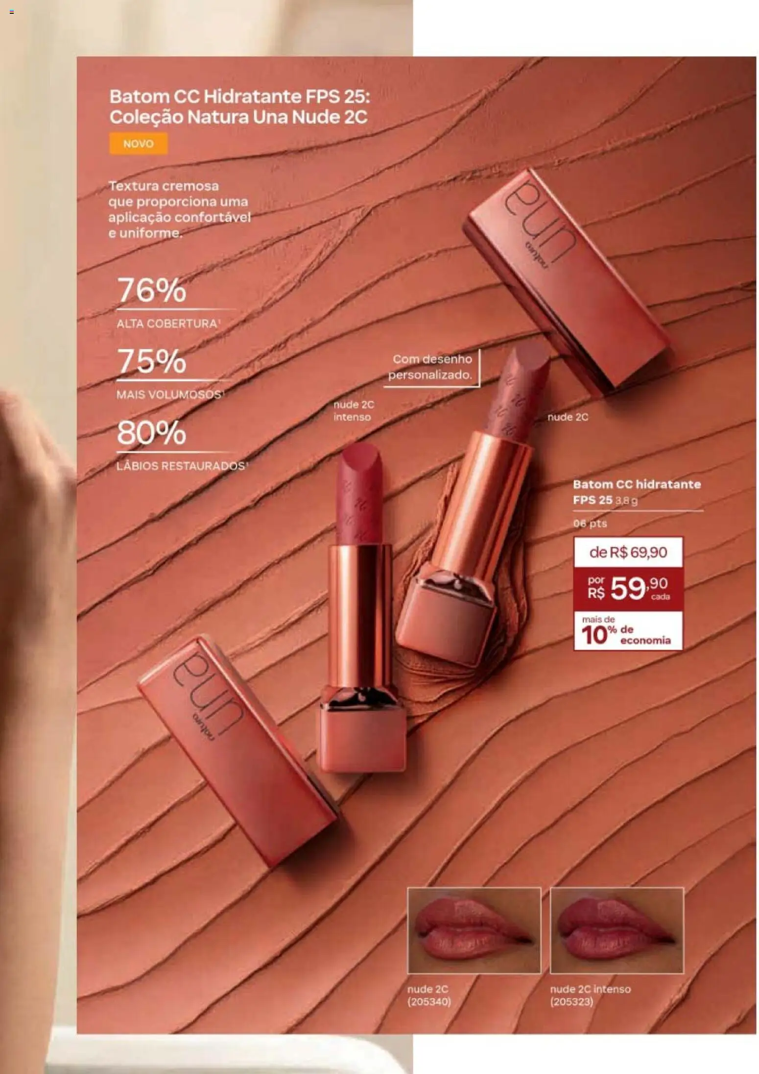 Natura Folheto - válido de 19/07/2026 | Página: 83 | Produtos: Batom