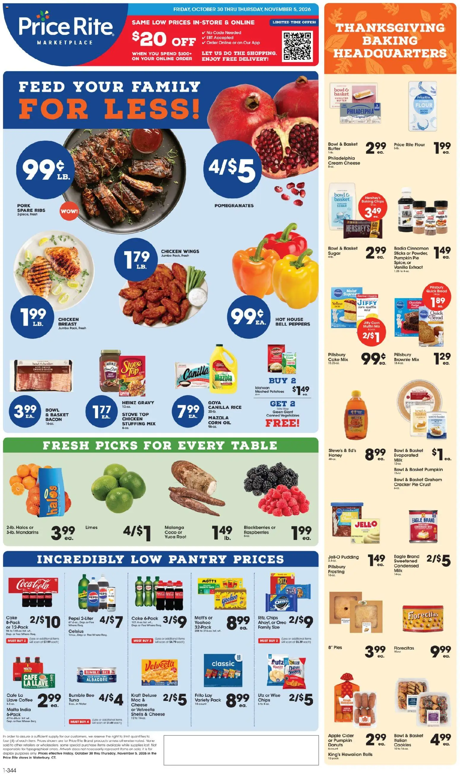 Price Rite Weekly Ad - valid from 10/30/2026 | Page: 1