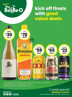 Preview of The Bottle-O catalogue Noonamah - valid from 31/08/2026
