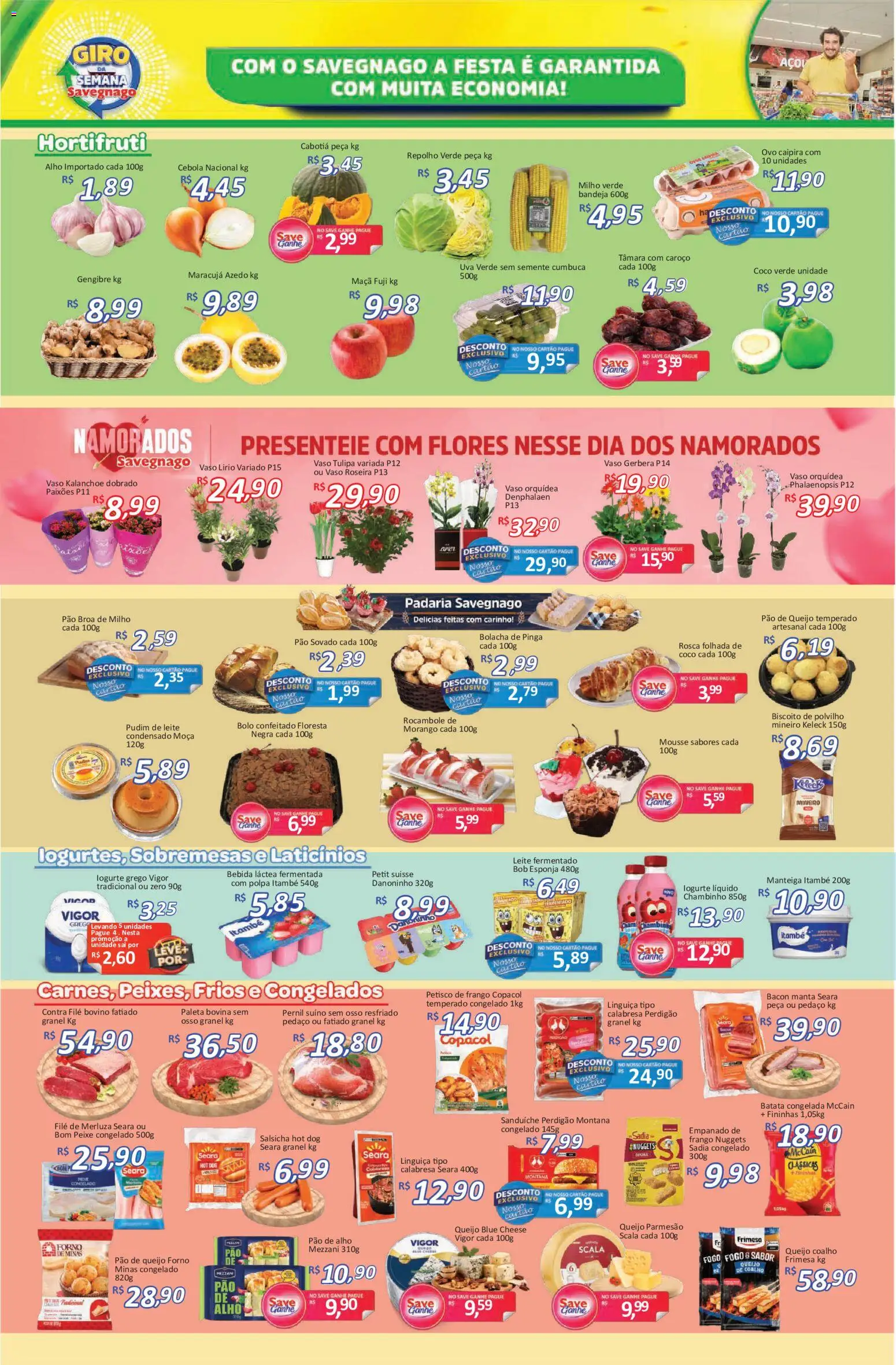 Savegnago Folheto - válido de 11.06.2026 | Página: 2 | Produtos: Maracujá, Leite, Bebida, Frango