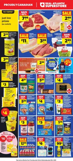 Preview of Atlantic Superstore weekly flyer / circulaire from shop Atlantic Superstore valid from Jul 23, 2026