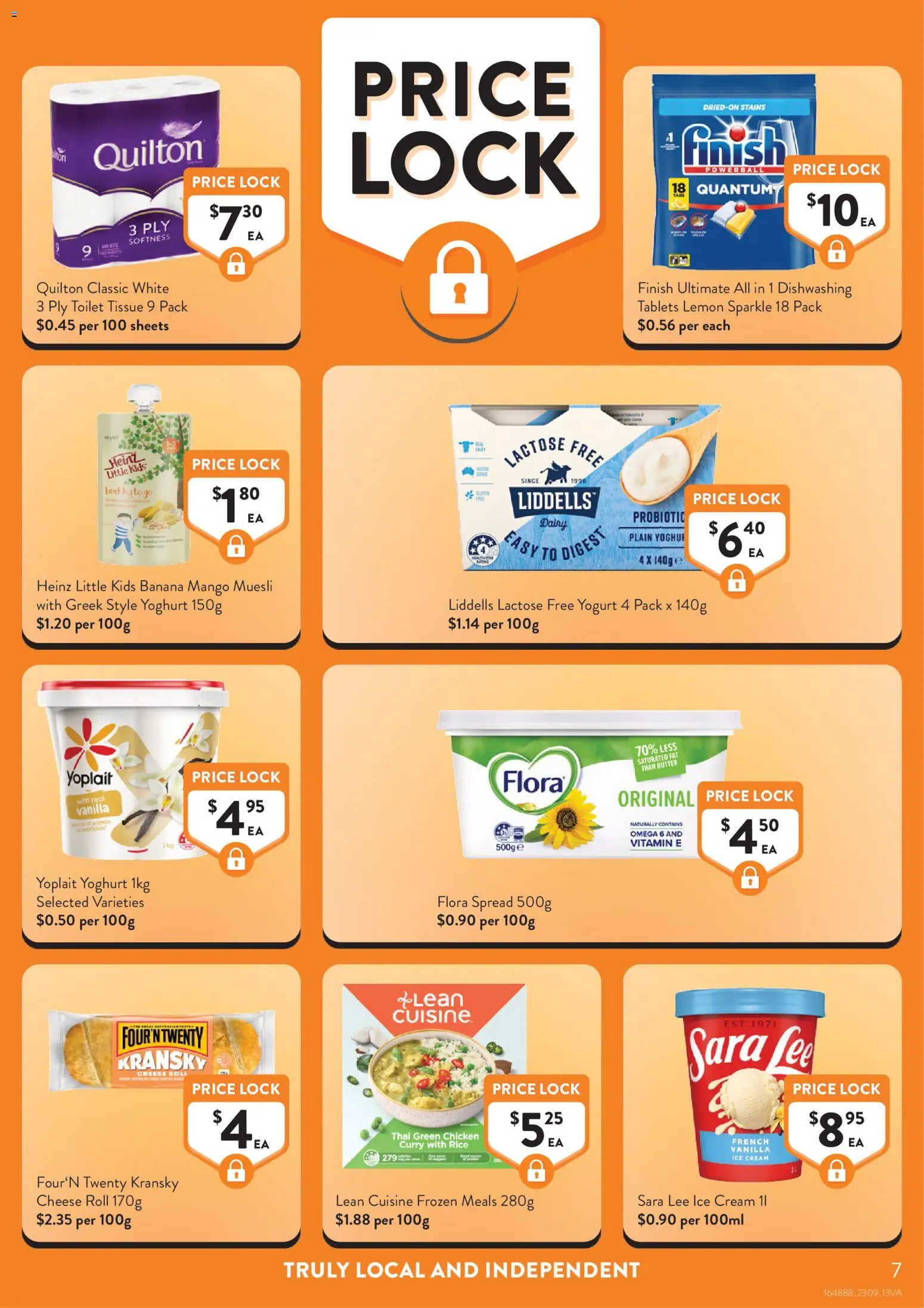 Foodworks catalogue - valid from 23/09/2026 | Page: 7 | Products: Yogurt, Curry, Cream, Omega