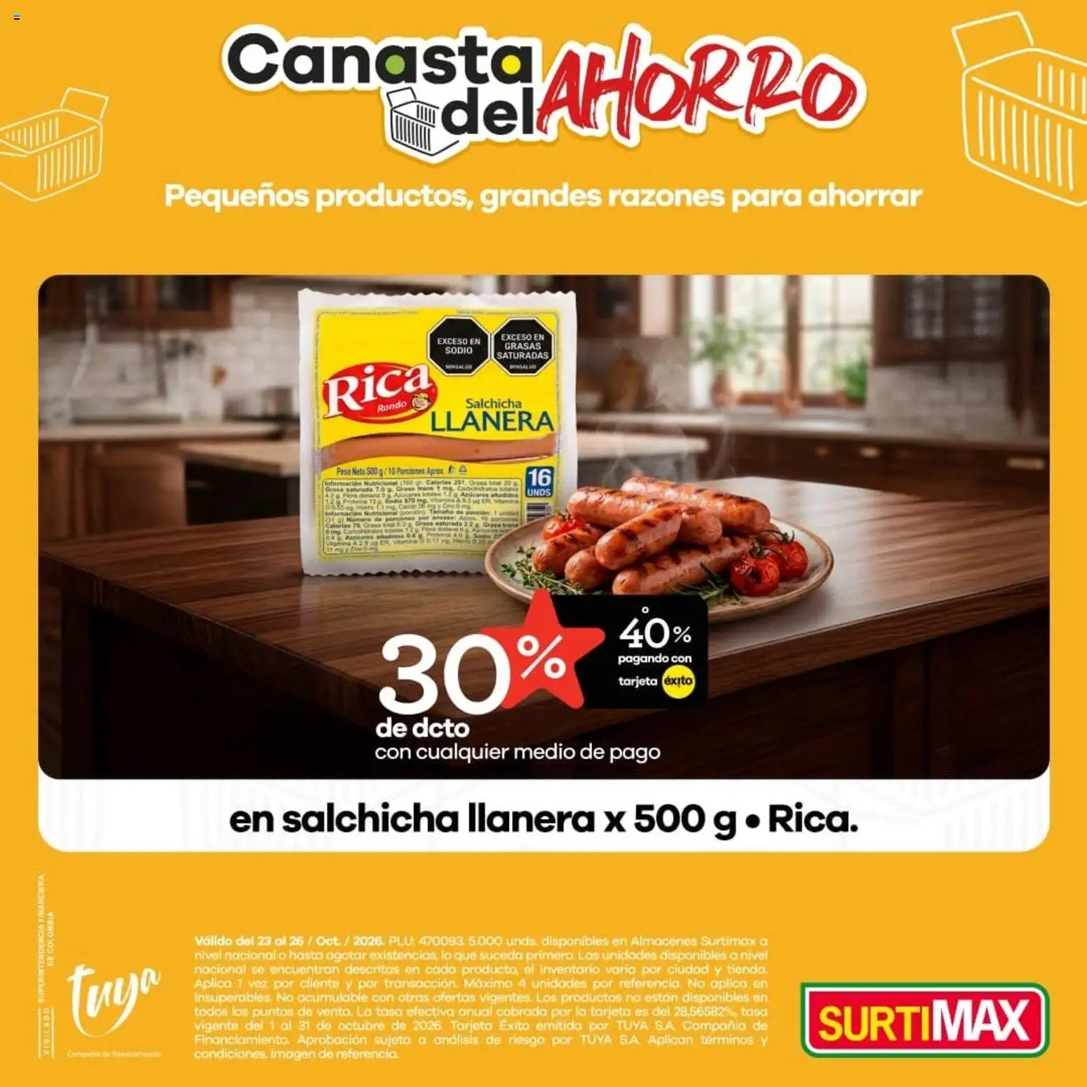 Surtimax revista - valida desde el 23/10/2026 | Página: 4