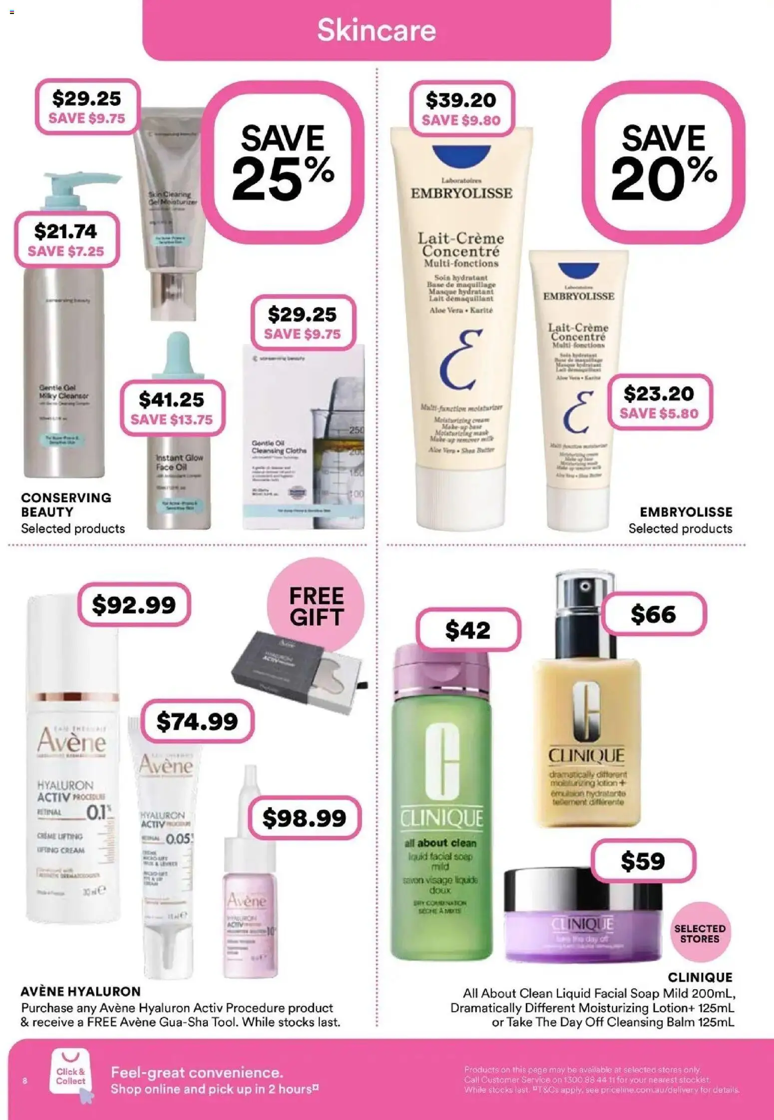 Priceline Pharmacy catalogue Toronto - 24/09/2026 > weekly / monthly specials | Page: 8 | Products: Butter, Oil, Cream, Face oil