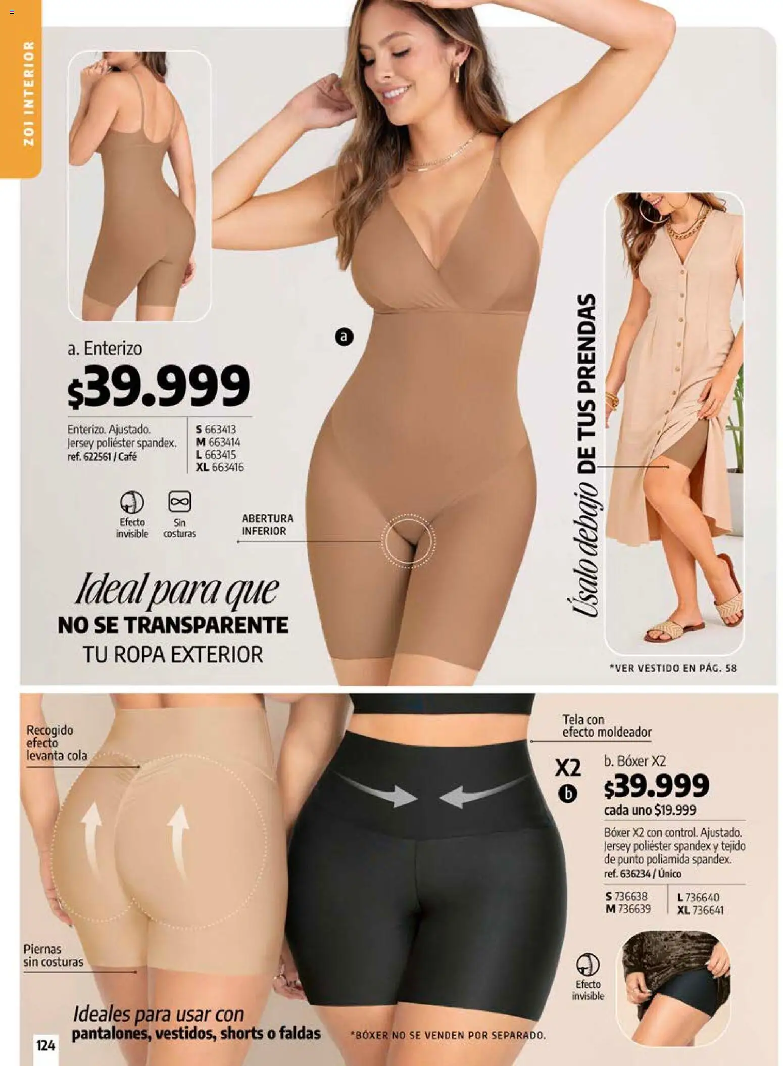Pacifika revista - valida desde el 12/07/2026 | Página: 124 | Productos: Ropa, Faldas, Café, Enterizo