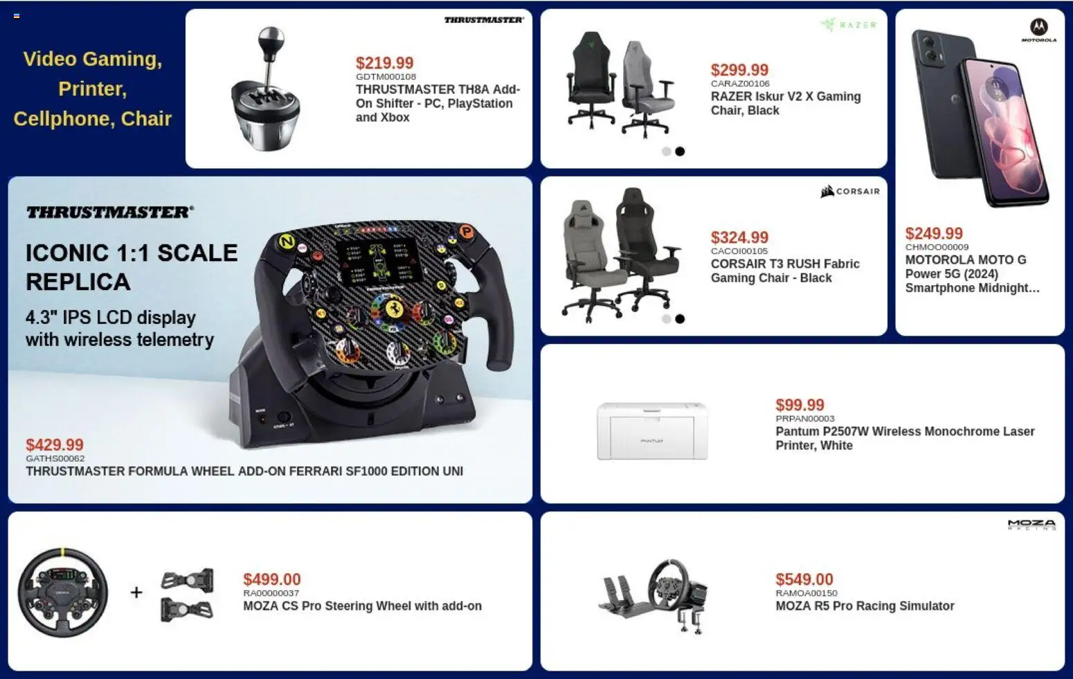Canada Computers flyer valid from Jul 31, 2026 | Page: 11 | Products: Smartphone, Video, Xbox, Chair