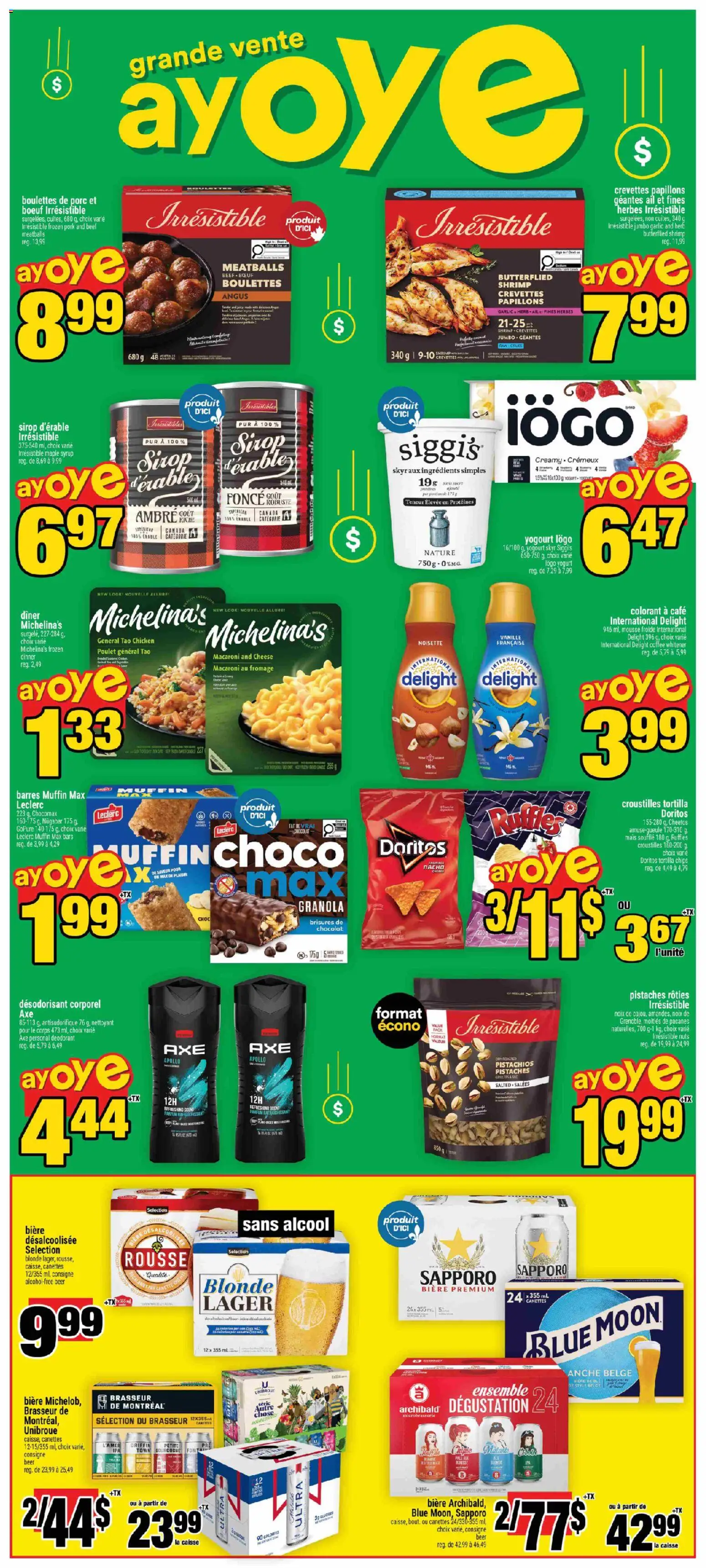 Super C flyer valid from Sep 10, 2026 | Page: 3 | Products: Deodorant, Syrup, Coffee, Ingredients