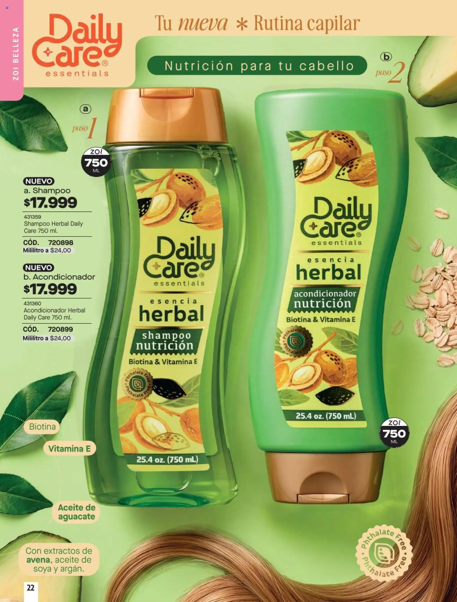 Carmel revista - valida desde el 11/08/2026 | Página: 214 | Productos: Aguacate, Aceite de aguacate, Acondicionador, Aceite