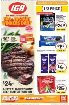Preview of IGA catalogue - valid from 22/07/2026