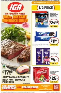 Preview of IGA catalogue - valid from 22/07/2026