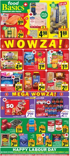 Preview of Food Basics weekly flyer / circulaire from shop Food Basics valid from Sep 3, 2026