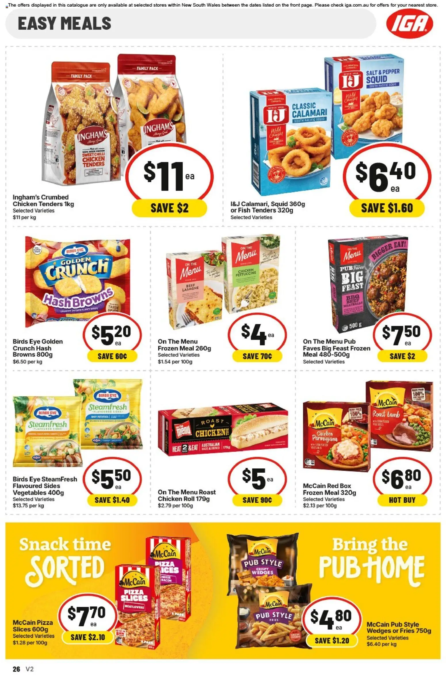 IGA catalogue - valid from 28/10/2026 | Page: 22