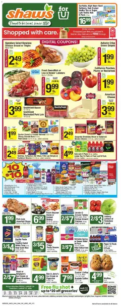 Preview of Shaw's weekly ads valid from 08/21/2026