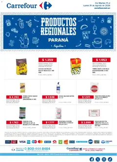 Vista previa Carrefour - Regionales | Paraná válido desde el 11/08/2026