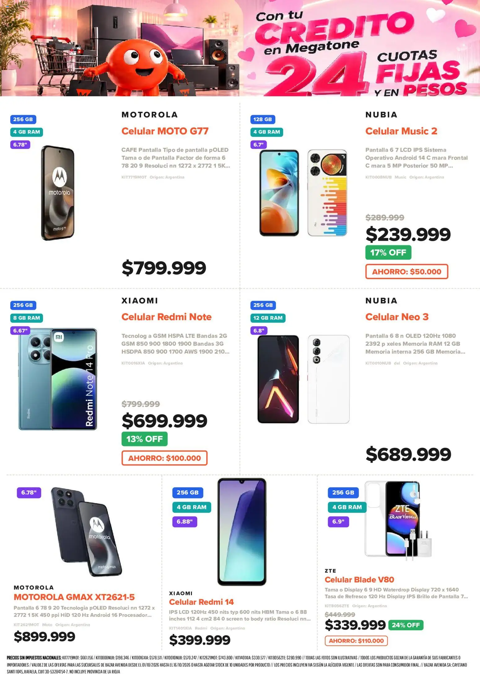 Megatone catálogo │ válido desde el 01/10/2026 | Página: 2