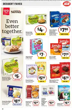 Preview of IGA catalogue - valid from 15/07/2026 | Page: 25 | Products: Chocolate, Bananas, Date, Blueberries