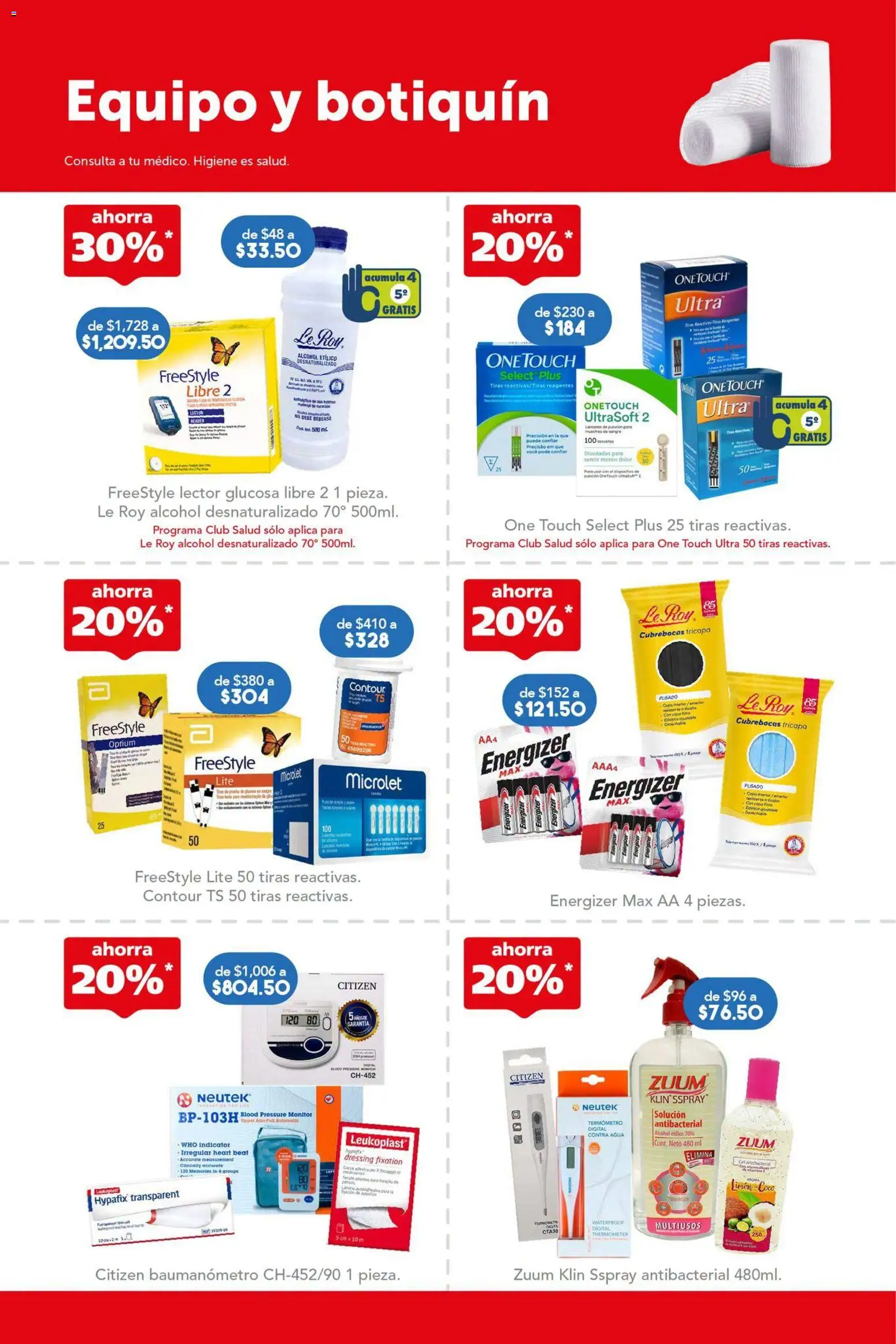 Nuevas ofertas de Farmacia San Pablo válidas en toda la República Mexicana desde el 23/08/2026. ¡Encuentra las mejores ofertas en Farmacia San Pablo catálogo! | Página: 6