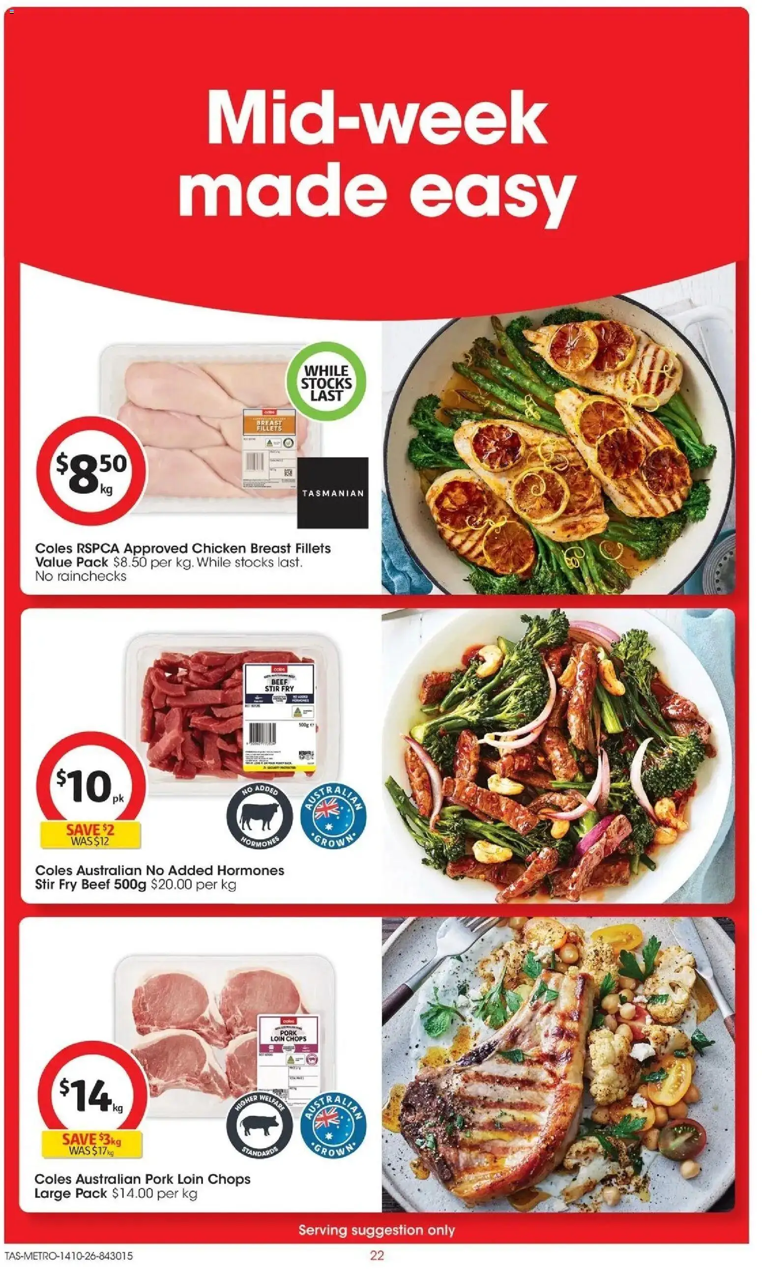 ﻿Coles catalogue valid from 14/10/2026 > Online Australia | Page: 22