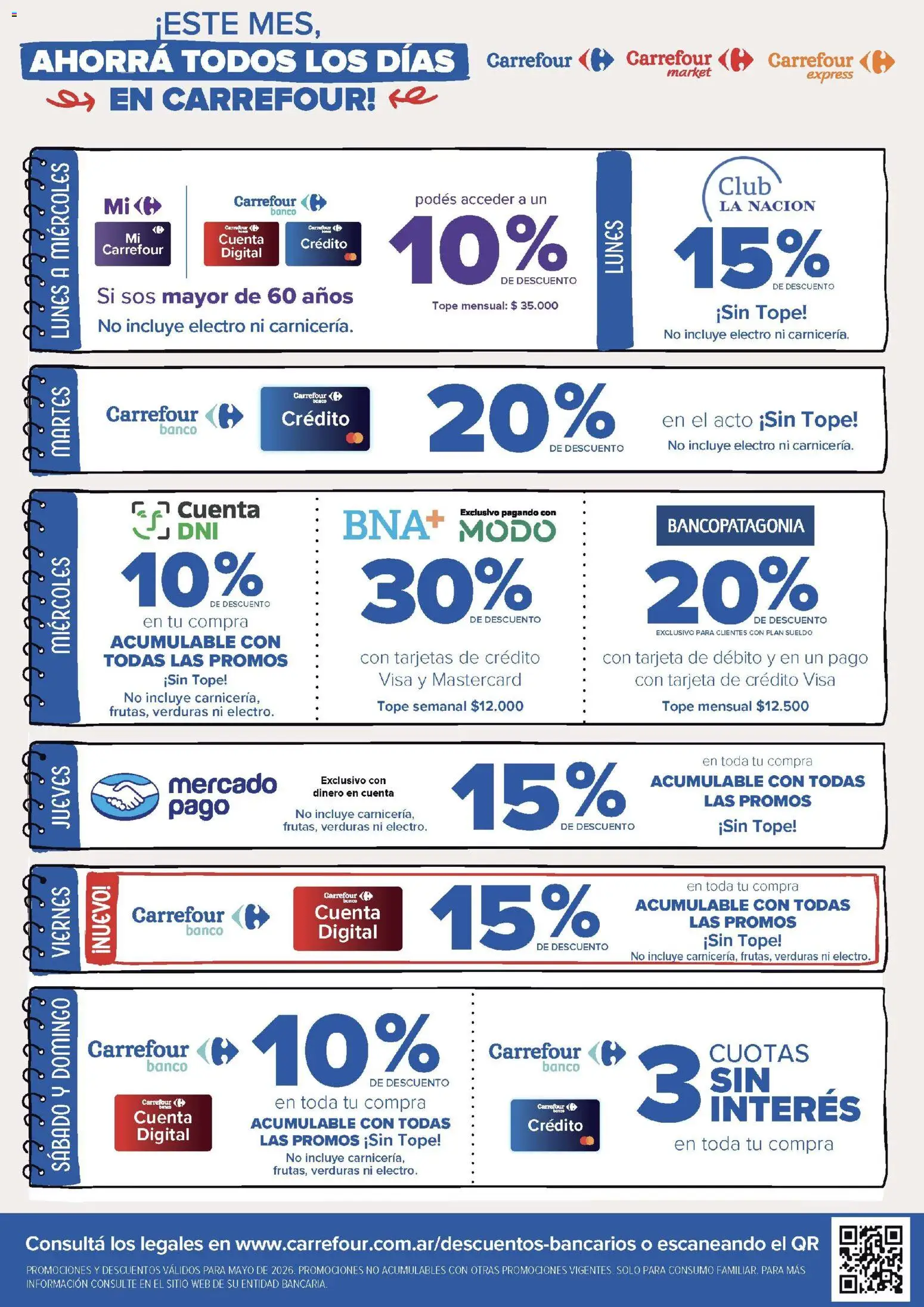 Carrefour Market catálogo │ válido desde el 12.05.2026 | Página: 17 | Productos: Banco