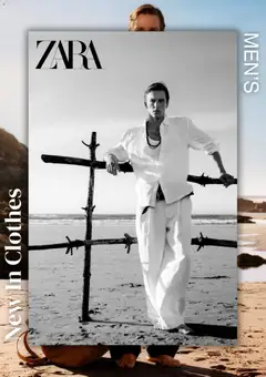 Vista previa de Zara catálogo Mens', nuevo folleto de la tienda, válido en México a partir del 01/07/2026