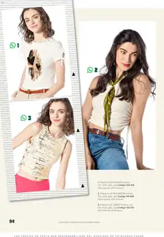 Vista previa de SC Pakar catálogo Ropa, nuevo folleto de la tienda, válido en México a partir del 30.01.2026 | Página: 94 | Productos: Algodón, Playera