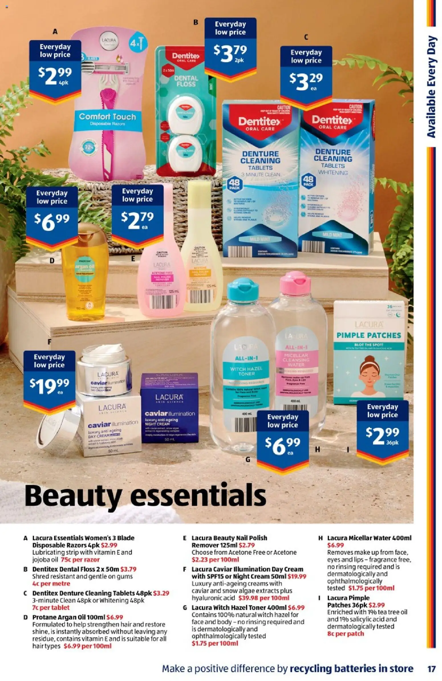 Aldi catalogue - valid from 29/07/2026 | Page: 17 | Products: Fragrance, Tablet, Strip, Tablets