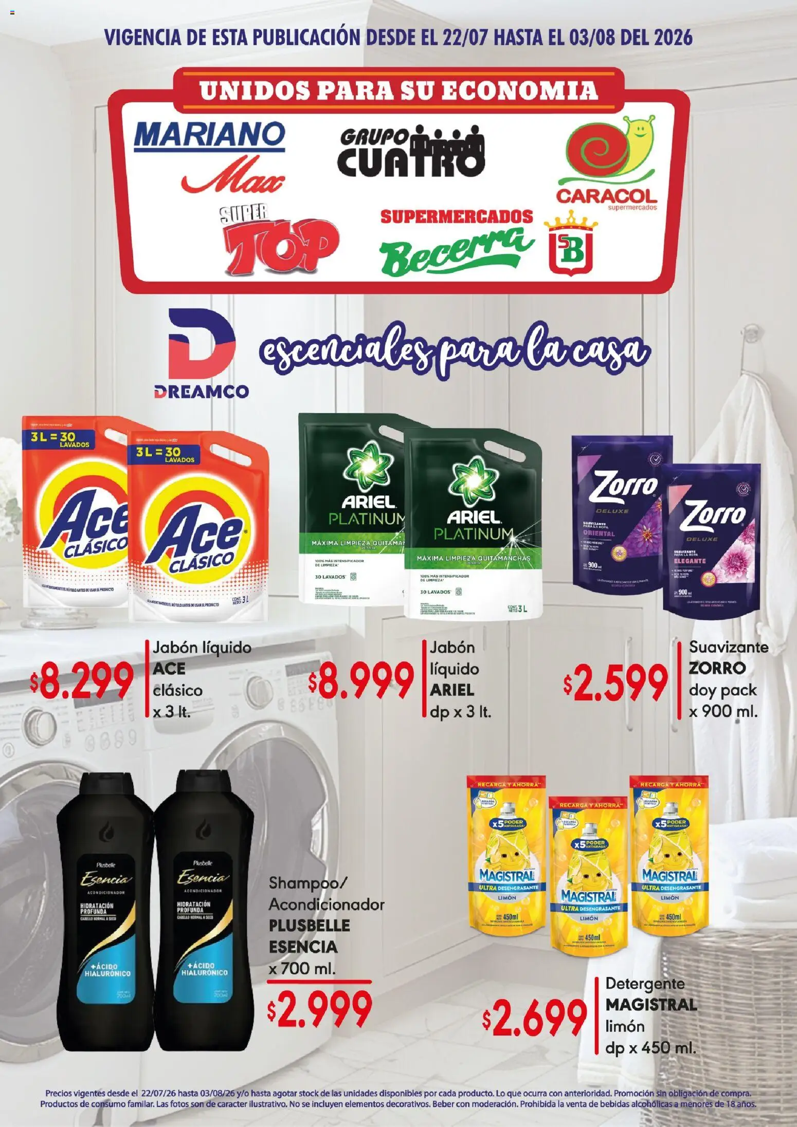 Mariano Max - Catálogo │ válido desde el 22/07/2026 | Página: 11 | Productos: Antigrasa, Acondicionador, Jabón, Ropa