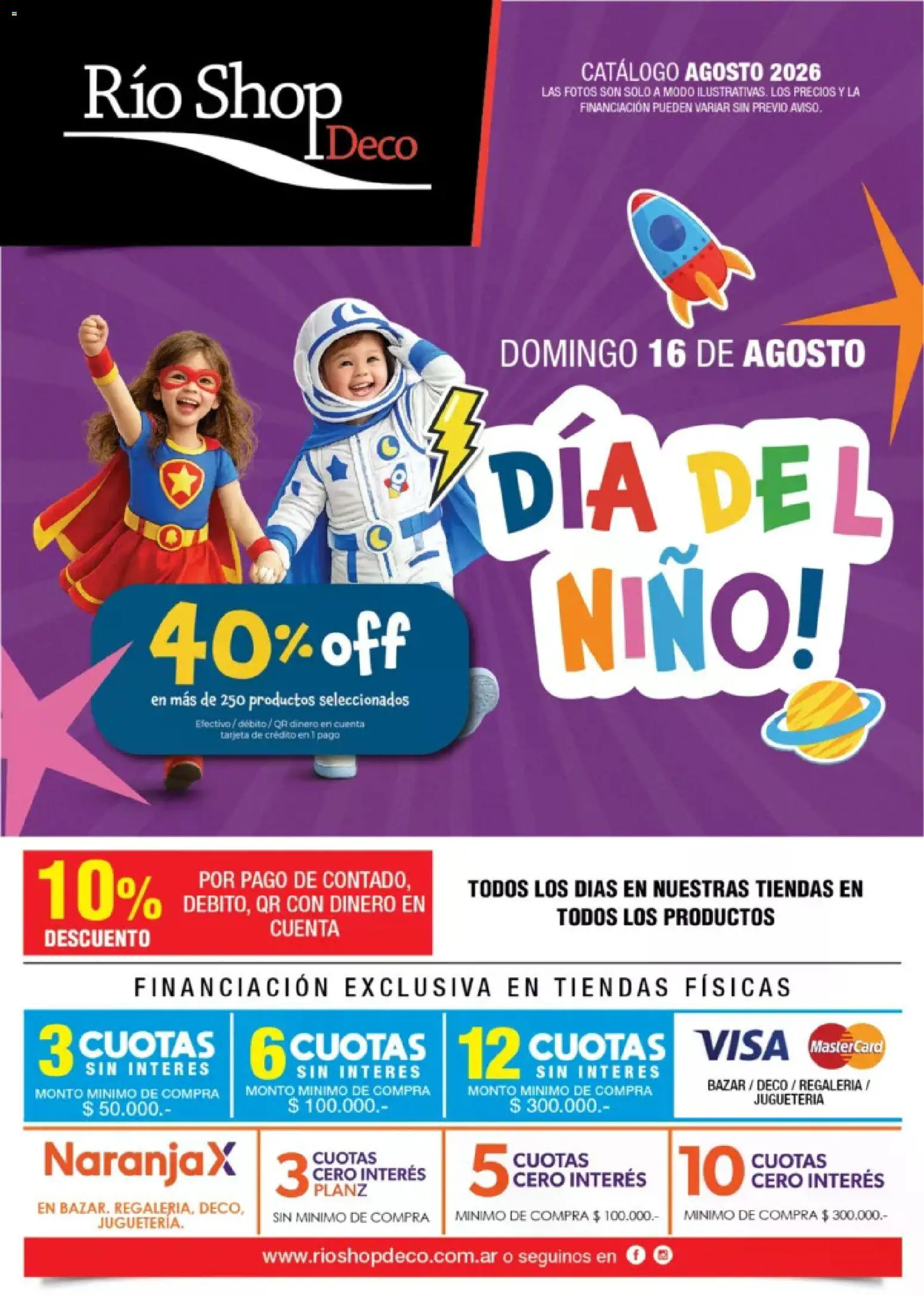 Río Shop Deco catálogo │ válido desde el 01/08/2026 | Página: 1