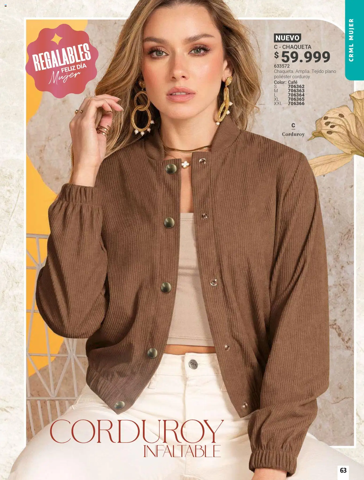 Carmel revista - valida desde el 01/04/2026 | Página: 63 | Productos: Chaqueta, Café