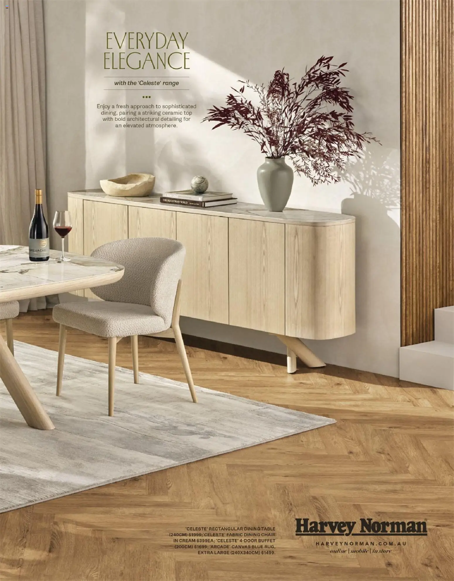 Harvey Norman catalogue - valid from 20/07/2026 | Page: 3 | Products: Table, Chair, Cream, Mobile