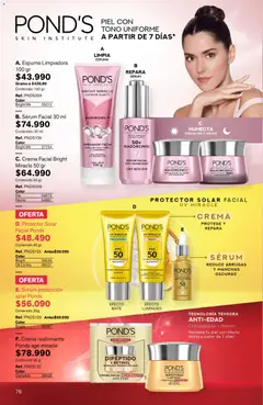 Leonisa - Catálogo -  Vista previa de la revista de la tienda Leonisa valido desde el 15.05.2026 | Página: 76 | Productos: Espuma, Crema, Limpiador, Limpiador facial