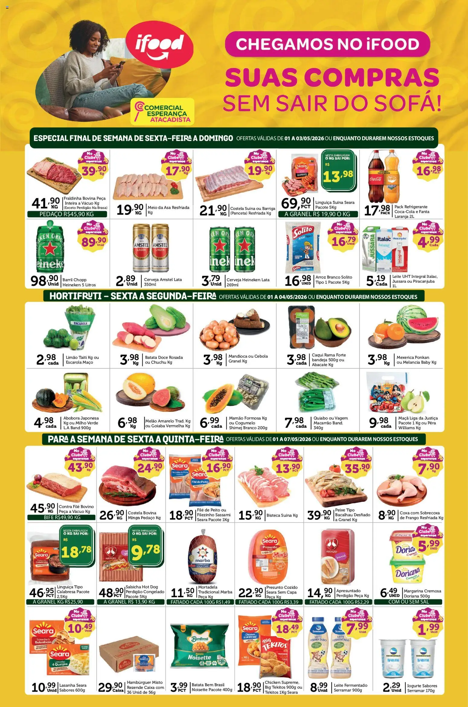 Comercial Esperança Folheto - válido de 01.05.2026 | Página: 1