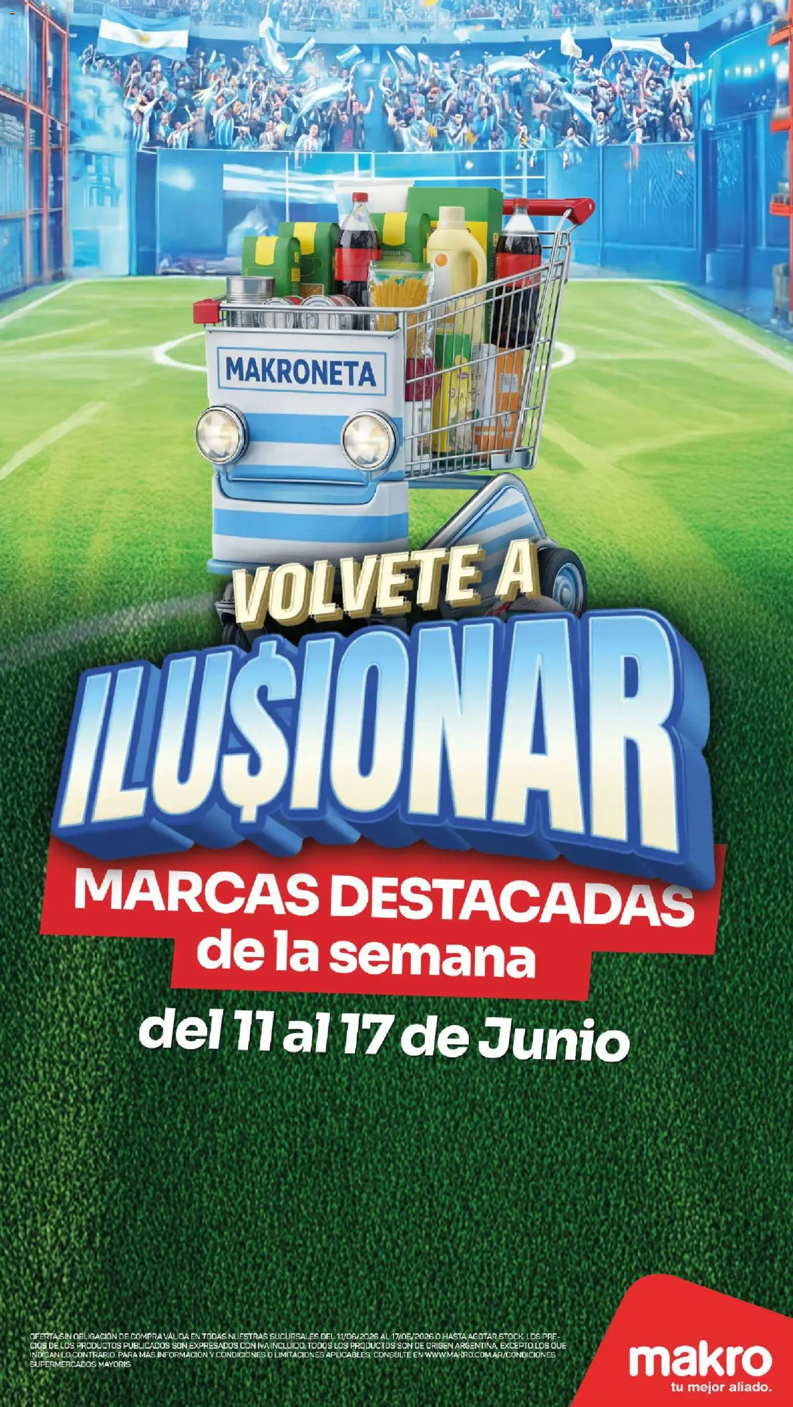Makro ofertas Volvete a Ilusionar │ válido desde el 11.06.2026 | Página: 1