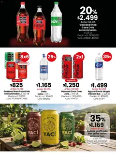 Vista previa Bebida gasificada con yerba varios sabores YacI, Bebida gasificada con yerba varios sabores YacI, x 354 ml. válido desde el 27/07/2026 | Página: 7