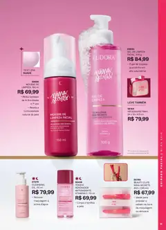 Eudora - Revista 12/2026 - Pré-Visualização do folheto da loja Eudora, válido de 05/08/2026 | Página: 94 | Produtos: Mousse, Tônico, Necessaire, Gel de limpeza