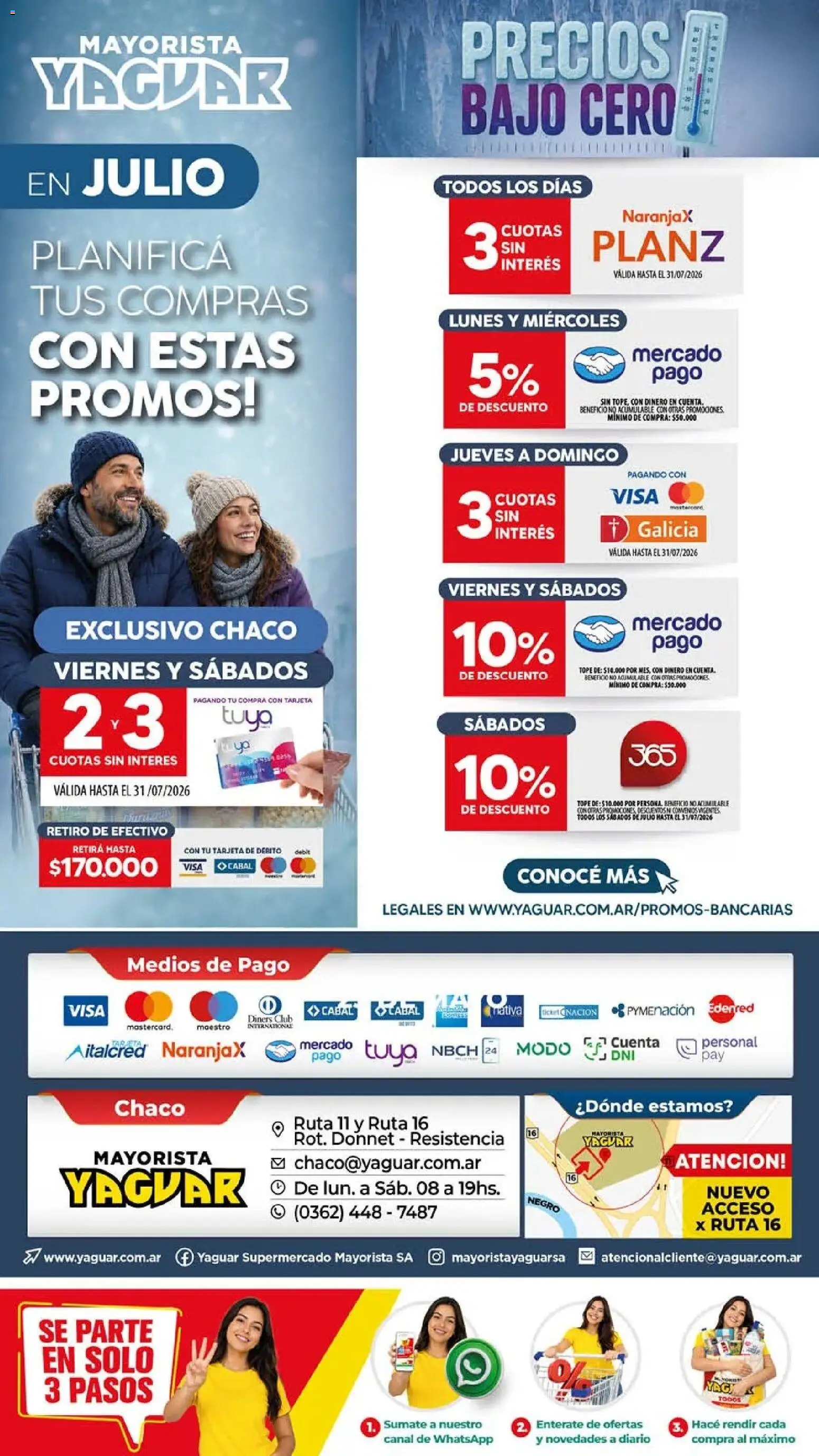 Yaguar - Oferta Semanal Chaco │ válido desde el 20/07/2026 | Página: 17