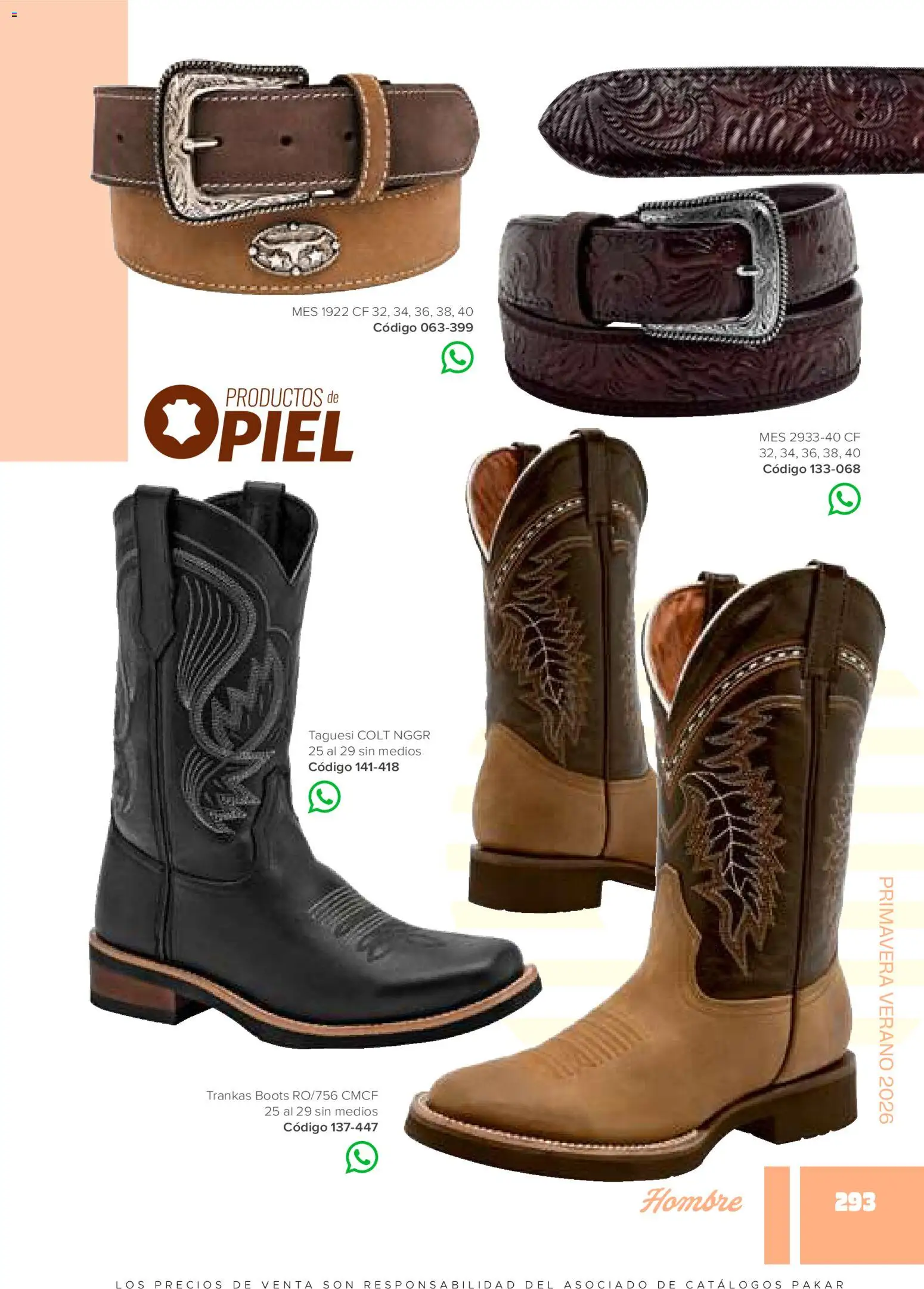 Shoes Collection PAKAR catálogo 2026 PDF (Julio) — page 292