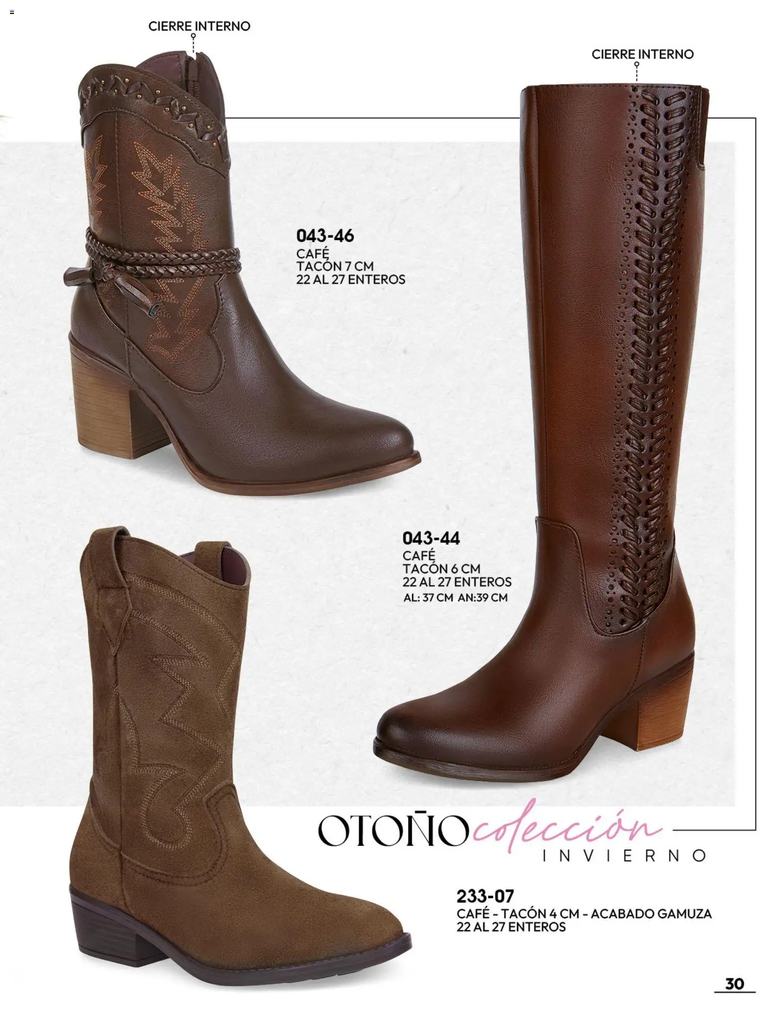 Nuevas ofertas de Cklass válidas en toda la República Mexicana desde el 08/07/2026. ¡Encuentra las mejores ofertas en Cklass catálogo Botas y botines! | Página: 31 | Productos: Café, Gamuza