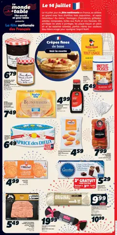 Preview of IGA weekly flyer / circulaire from shop IGA valid from Jul 9, 2026 | Page: 16 | Products: Powder, Milk, Butter, Cheese