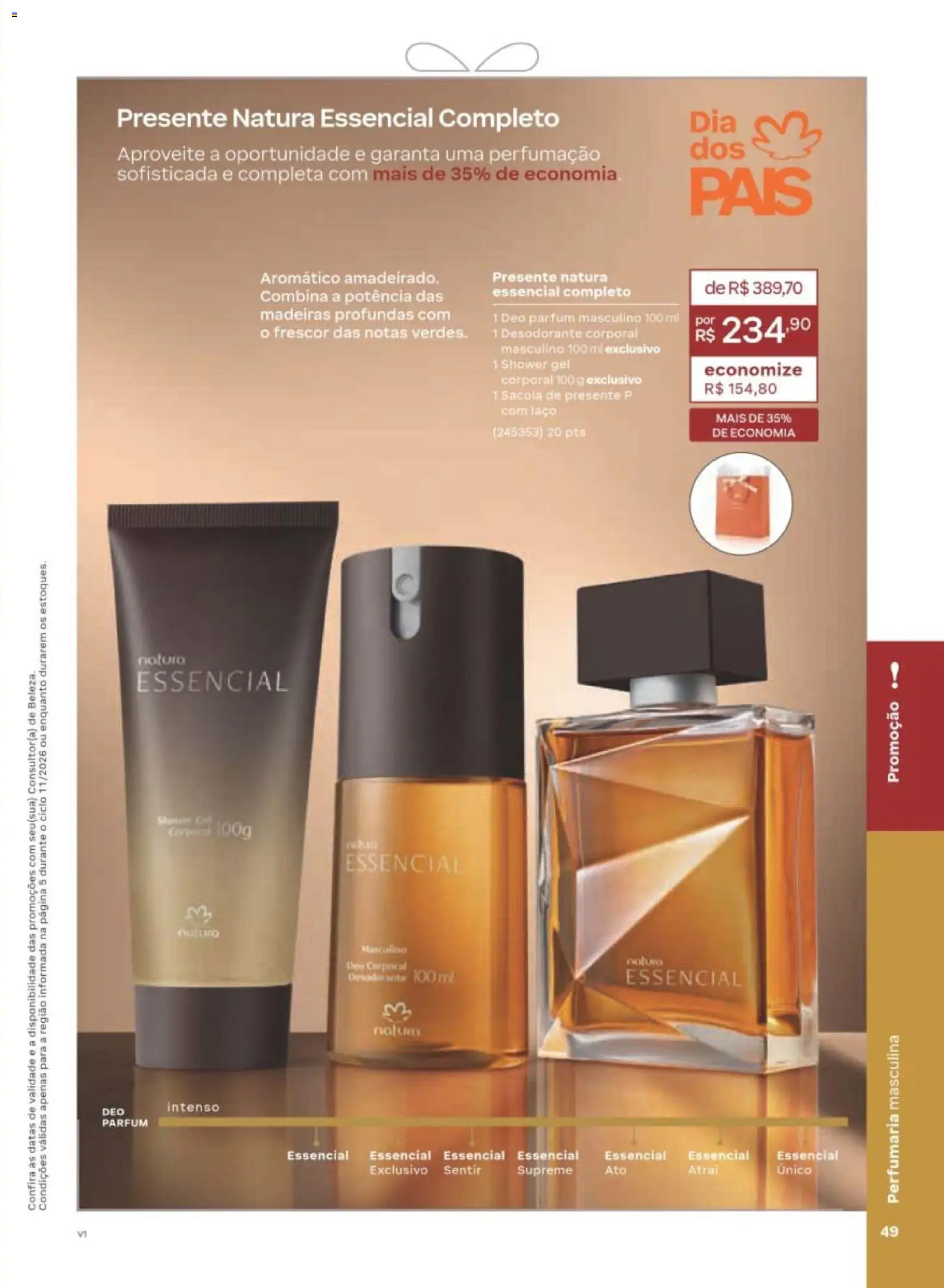 Natura Folheto - válido de 29/06/2026 | Página: 49 | Produtos: Madeiras, Desodorante